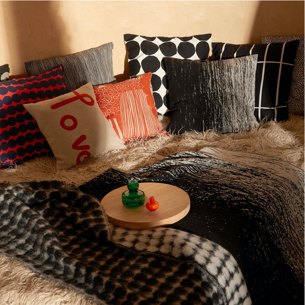Marimekko Love Cushion Cover — scandimodern